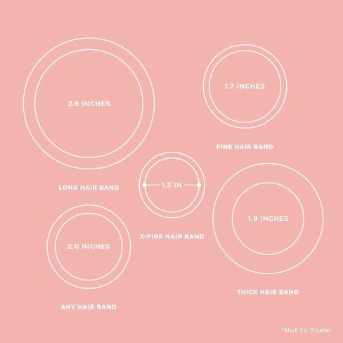 Gimme Beauty - ربطات شعر ناعمة - عقيق أسود - ربطات شعر مرنة من الألياف الدقيقة بدون خياطة - إكسسوارات شعر قوية ولطيفة تدوم طوال اليوم + بدون تمزق أو خدوش أو تكسر (12 قطعة) in Kuwait