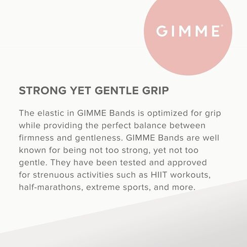 Gimme Beauty - ربطات شعر ناعمة - عقيق أسود - ربطات شعر مرنة من الألياف الدقيقة بدون خياطة - إكسسوارات شعر قوية ولطيفة تدوم طوال اليوم + بدون تمزق أو خدوش أو تكسر (12 قطعة) in Kuwait