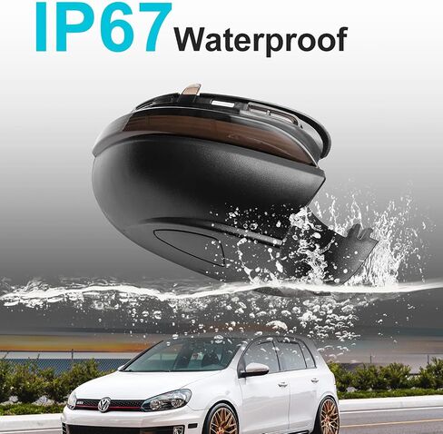 أضواء علامة مرآة جانبية LED متتابعة من NSLUMO متوافقة مع VW MK6 GTI MK6 Golf R32 مرآة سحب وامضة ومؤشر إشارة الانعطاف مجموعة مصابيح بديلة للعدسات المدخنة in Saudi Arabia