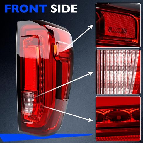 Full LED Taillights, Compatible with 2019-2023 GMC Sierra 1500 2500HD 3500HD, Replace 86820474 84968741 Led Driving Reverse Brake Turn Signal Lighting Rear Right Passenger Side Tail Lights Assembly in Saudi Arabia