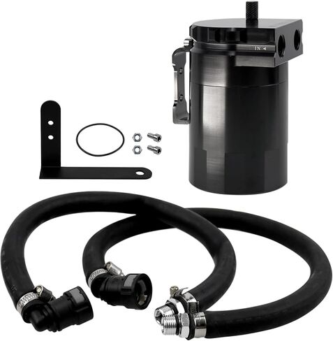 RULLINE Oil Catch Can Air Oil Separator Compatible with 2021-2023 Ram TRX 6.2L SC 3OZ in Saudi Arabia