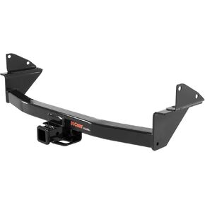 CURT 13176 Class 3 Trailer Hitch, 2-Inch Receiver, 8,000 lbs, Fits Select GMC Canyon, Chevrolet Colorado, GLOSS BLACK POWDER COAT