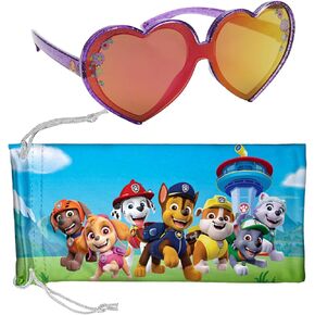 Sun-Staches Paw Patrol and Paw Patrol Skye Sunglasses for Kids - with Soft Case - Officially Licensed Paw Patrol Merchandise