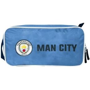 Icon Sports Replacement for Manchester City Official Drawstring Gym Soccer Shoe Bag Shoe Travel Bag