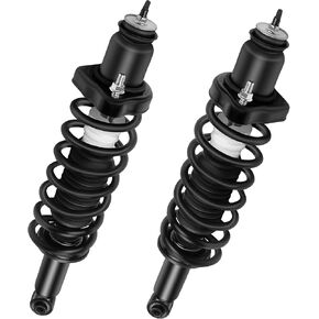 Rear Complete Struts Assembly w/Coil Spring Shock Absorber Fit for 2007-2016 for Jeep Patriot 2007-2016 for Jeep Compass 2007-2012 for Dodge Caliber Replace OE 172401 (Set of 2)