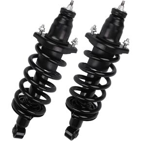 KUSATEC Rear Pair Complete Struts Shock Absorber fit for Honda CR-V 2002-2006, 171380R 171380L Left/Right Struts with Coil Spring Assemblies