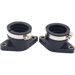 MOTOKU Pack of 2 Left Right Carburetor Carb Intake Manifold Boot Holder for Yamaha TT350 XT350 Motorcycle