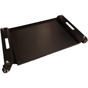 Rolling Tool Tray - Low Profile Tool Creeper - Heavy Duty Metal Under Car Tool Caddy with Wheels for Automotive Mechanic Garage and DIY Enthusiasts
