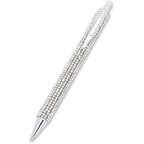 Abbott Collection 20-GLITZ-SIL Rhinestone Pen, 1 Count (Pack of 1), Silver