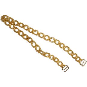 FLOWER CHAIN BEADED STRAPS