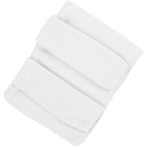 Gatuida Postoperative Bra Pad Protector Reusable Bra Strap Bra Strap Pads Bra Strap Pillow Cloth Bra Strap Port Pillow for Bra Strap Pacemaker Post White Invisible Fabric Cushion