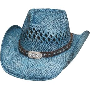 Bullhide Montecarlo Hats Wild and Blue Toyo Straw Cowboy Western Hat