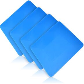 Car Soft Card Squeegee, Non-stick Surface Vinyl Wrap Scraper, Tint Tool for Vehicle Window Body Tint Film Fitting Decal, 4-inch, 4 Pcs