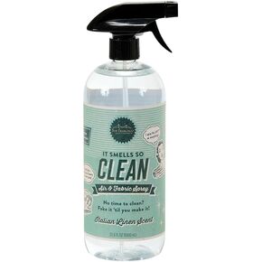 San Francisco Soap Company Smells So Clean Linen Spray | Italian Linen | 33.8 fl oz | Fresh Spray | Multi-Purpose and Dye Free