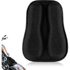 Universal Motorcycle Seat Cushion, High Elastic Gel 3D Honeycomb Motorcycle Gel Seat Pad Breathable Shock Absorption Motorcycle Seat Cover Accessories