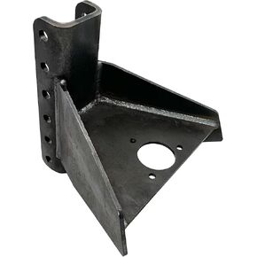 A.A Adjustable Vertical Channel Weld On Tongue Adapter for A-Frame Trailers - up to 20,000 lbs, Fully Welded