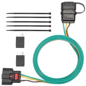 4-Way Trailer Wiring Harness Connector Kit with 2 Relays Fit for 2018-2022 Equinox Terrain Replaces 118285 56375