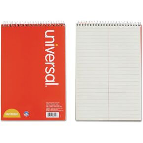 Universal UNV86920 6 in. x 9 in. 80-Sheet Gregg Rule Steno Book - Green Tint