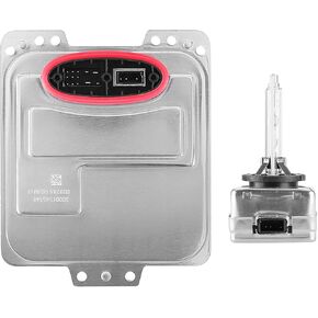 955-631-194-02 HID Xenon Headlight Ballast Control Unit Module with D1S Light Bulb Compatible with 2008 2009 2010 Pors-Che Cayenne Hid Head Light Assemblies 5DC 009 060-41 AB