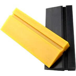 Soft Rubber Squeegee blade for Car vinyl wrapping, window tint film installation, car decal tool. Home Glass/Mirror/Window Cleaning as Water blade.