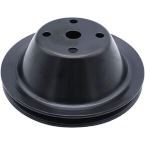 Long Water Pump Pulley LWP Single-Groove Compatible with Small Block Chevy SBC 262 327 400