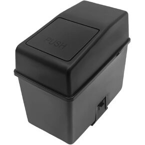 Car Trash Can with Lid, Portable Leakproof Auto Garbage Organizer, Multifunctional Vehicle Storage Box and Trash Bin for Office Home, Universal Interior Essential Car Accessories in Saudi Arabia