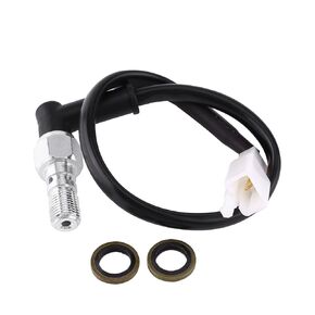 Hydraulic Brake Light Switch Banjo Bolt Pressure Rear Light Switch Hollow Universal for Motorcycles