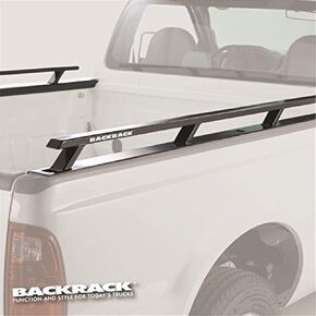 حواجز جانبية من RealTruck Backrack للاستخدام مع سرير قياسي | أسود، بدون حفر | 80524 | يناسب 2017-2024 شيفروليه/جي إم سي سيلفرادو/سييرا 1500؛ 2020-2024 شيفروليه / جي إم سي سيلفرادو / سييرا 2500/3500 HD وغيرها