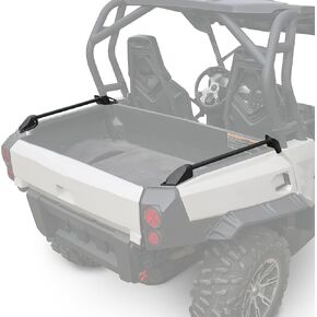 SAUTVS XT Box Rails for Can-Am Commander, Commander MAX, Rear Cargo Box Bed Side Rails Kit for Can-Am Commander 1000 800 2011-2020 Accessories(2PCS, Left & Right, Replace #715000957)
