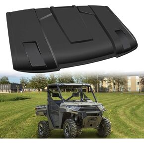 2-Piece Combination Hard Top Roof Cover Compatible with Polaris Ranger XP 900/1000/ XP 1000/570 3-Seat 2013-2023 Sport Roof Exterior Accessories Replace OEM #2882911 (2PCS)