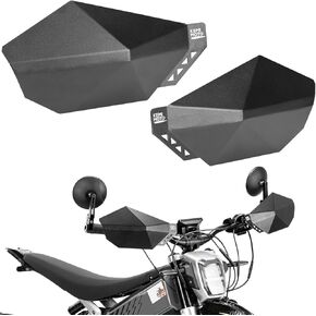 KEMIMOTO Universal Motorcycle Handguards Aluminum 7/8" 22mm Handle Bar Hand Guards CNC Bracket for Dirt Bike MX Motocross ATV Scooter Pit Bike