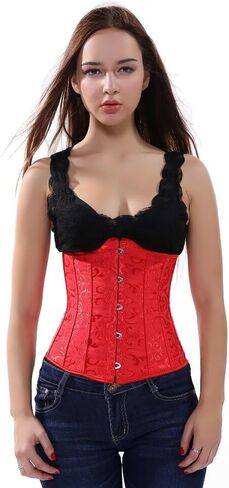 مشد الخصر Underbust الزفاف بالإضافة إلى حجم خمر in Saudi Arabia