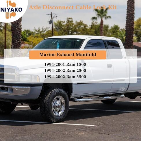 Axle Disconnect Cable Lock Kit Replacement# PSL400 Fit 1994-2002 Ram 1500 2500 3500 in Saudi Arabia