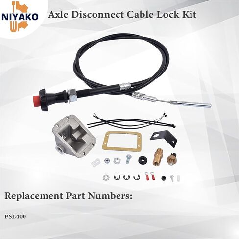 Axle Disconnect Cable Lock Kit Replacement# PSL400 Fit 1994-2002 Ram 1500 2500 3500 in Saudi Arabia