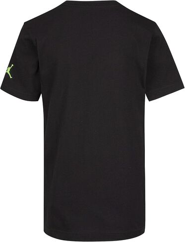 تي شيرت HBR Stack للأولاد من جوردن (للأطفال الكبار) أسود MD (10-12 طفل كبير) in Kuwait