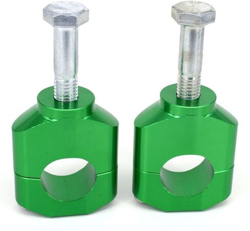 1 1/8 بوصة 28 مم CNC للدراجات النارية المقود الناهض المشبك محول تركيب متوافق مع CR125R CRF250R CRF450R CRF450L CRF450RX CRF450RL KX125 KX250 KX450F RMZ250 أسود in Kuwait