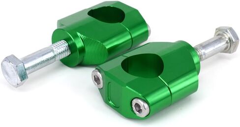 1 1/8 بوصة 28 مم CNC للدراجات النارية المقود الناهض المشبك محول تركيب متوافق مع CR125R CRF250R CRF450R CRF450L CRF450RX CRF450RL KX125 KX250 KX450F RMZ250 أسود in Kuwait