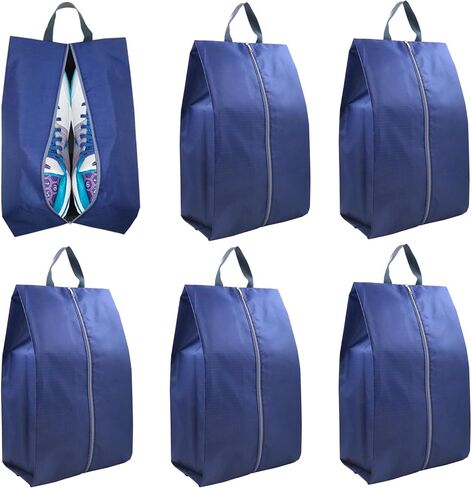 6Pack Shoe Bags for Travel XX-Large Shoe Bags for Women & Men Shoe Organizer Bag for Packing with Zipper in Saudi Arabia