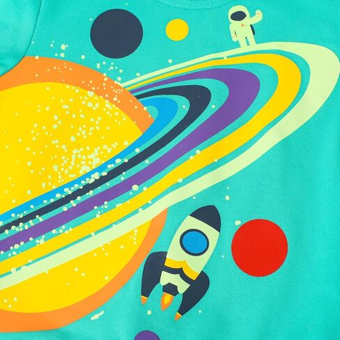 HILEELANG الصبي بلوزات هالوين عيد الميلاد الجدة يتوهج في الظلام Crewneck البلوز القطن الجرافيك القمم سترة قمصان in Kuwait
