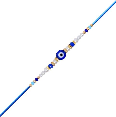 Rakhi/Rakhi for Brother/Rudraksha Rakhi/Send rakhi to USA/Rakhi for Brother with Gift Set/Rakhi Bracelet/rakhi for brother and bhabhi/Rakhi Set in Saudi Arabia