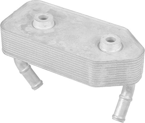 Motoforti Automatic Transmission Oil Cooler, Gearbox Oil Cooler, for Volkswagen Jetta Golf Beetle 1998-2005, Aluminum, No.096409061G, Silver Tone in Saudi Arabia