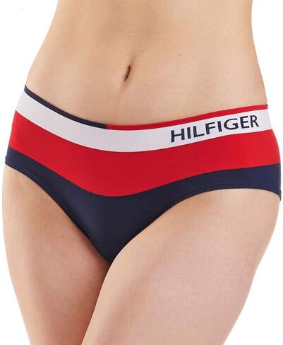 مجموعة Tommy Hilfiger للسيدات من 3 قطع بدون خياطة (كحلي/رمادي منقط/أبيض، متوسط) in Saudi Arabia