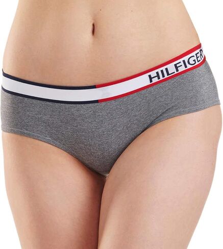 مجموعة Tommy Hilfiger للسيدات من 3 قطع بدون خياطة (كحلي/رمادي منقط/أبيض، متوسط) in Saudi Arabia