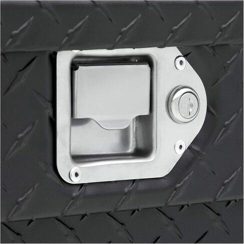 UWS TBSD-69-A-MB صندوق أدوات شاحنة بزاوية عميقة من الألومنيوم الأسود غير اللامع مقاس 69 بوصة in Kuwait