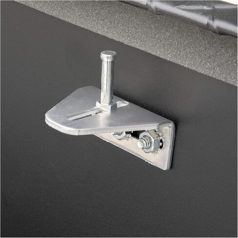 UWS TBSD-69-A-MB صندوق أدوات شاحنة بزاوية عميقة من الألومنيوم الأسود غير اللامع مقاس 69 بوصة in Kuwait