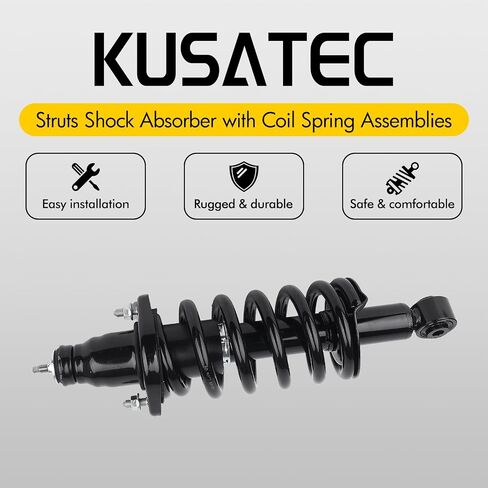 KUSATEC زوج خلفي كامل الدعامات ممتص الصدمات مناسب لهوندا CR-V 2002-2006، 181380L 181380R دعامات يسار/يمين مع مجموعات زنبركية ملفوفة in Saudi Arabia