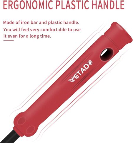 Wetado Auto Trim Removal Tool, Plastic Fastener Remover, Clip Removal Tool, Door Panel/Upholstery Remover - Easily Removes Plastic Fasteners, Reduces Damage to Panels and Loss of Clips in Saudi Arabia