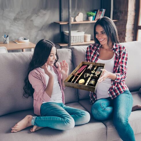 قلم كتابة ريشة ريشة قلم خط خشبي ومجموعة حبر (أحمر تاجي) in Kuwait