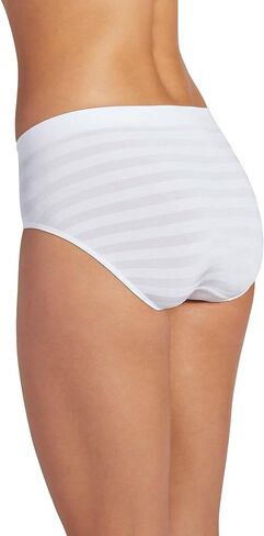 Jockey Women's Underwear Matte & Shine Seamfree Hipster, White, 5 in Saudi Arabia