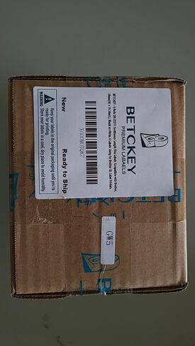 BETCKEY - Compatible Continuous Film Labels Replacement for Brother DK-2211 (1.1 in x 50 ft), Use with Brother QL Label Printers [6 Rolls] in Saudi Arabia